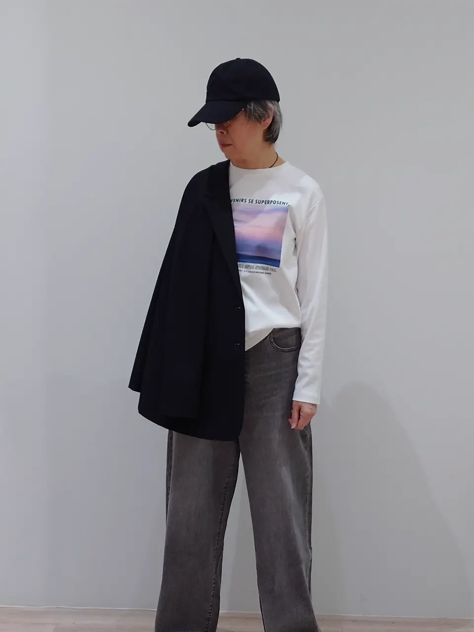 ONWARD CROSSET SELECT キンチャン コーディネート画像