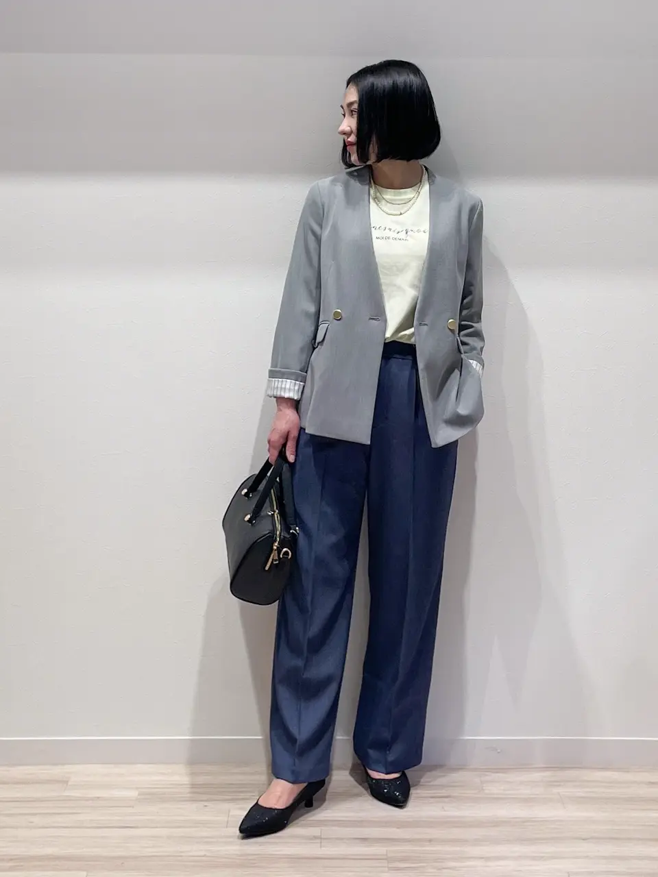 ONWARD CROSSET SELECT MIKA コーディネート画像