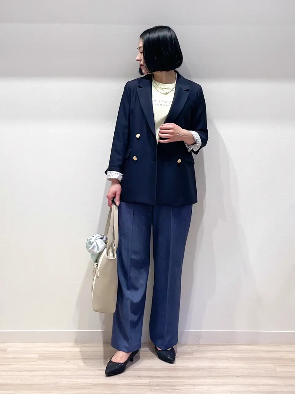 ONWARD CROSSET SELECT MIKA コーディネート画像