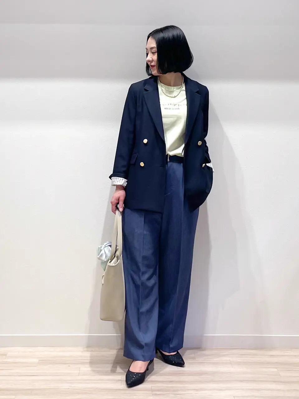 ONWARD CROSSET SELECT MIKA コーディネート画像