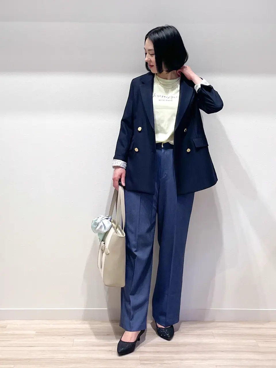 ONWARD CROSSET SELECT MIKA コーディネート画像