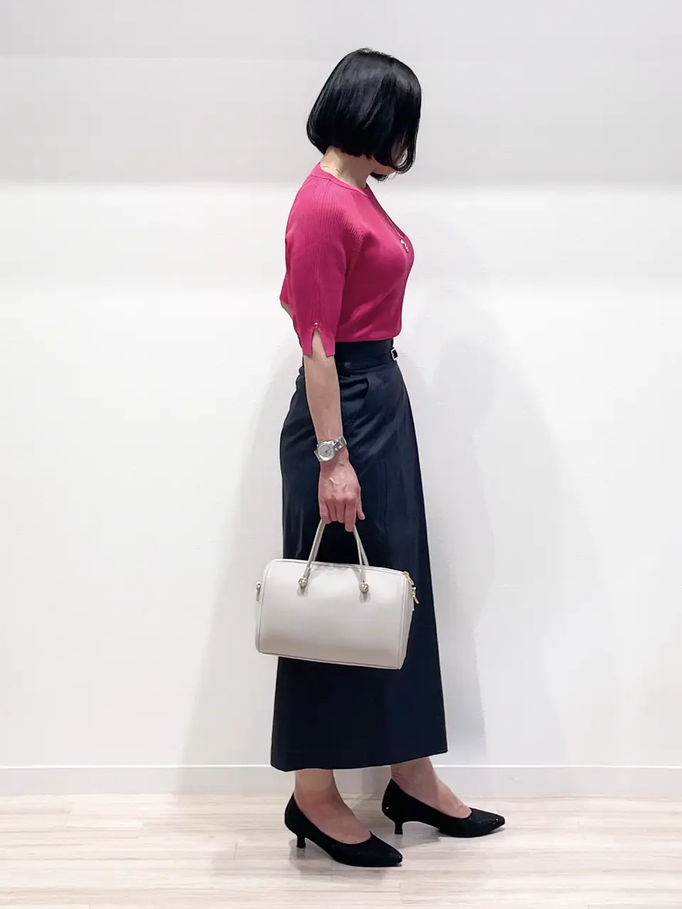 ONWARD CROSSET SELECT MIKA コーディネート画像