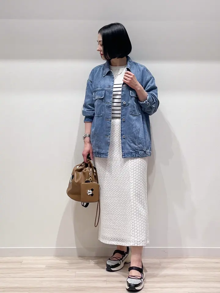 ONWARD CROSSET SELECT MIKA コーディネート画像