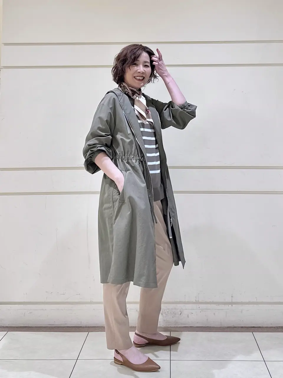 ONWARD CROSSET SELECT maruri コーディネート画像