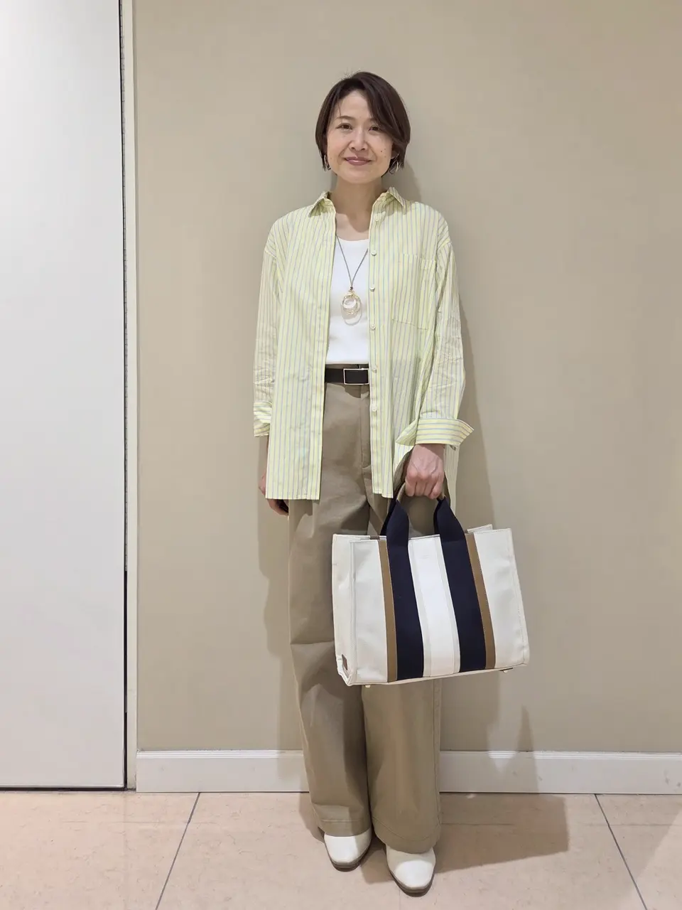  堤 コーディネート画像