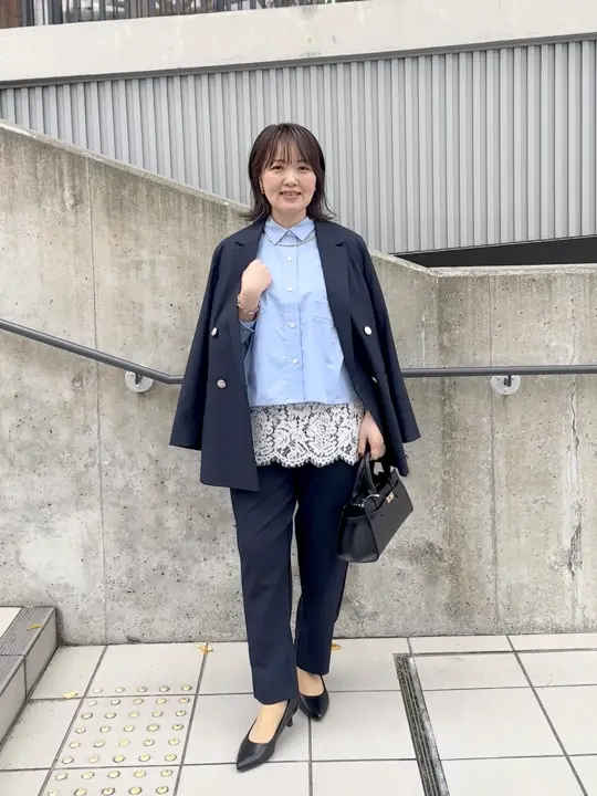 ONWARD CROSSET SELECT フジコ コーディネート画像