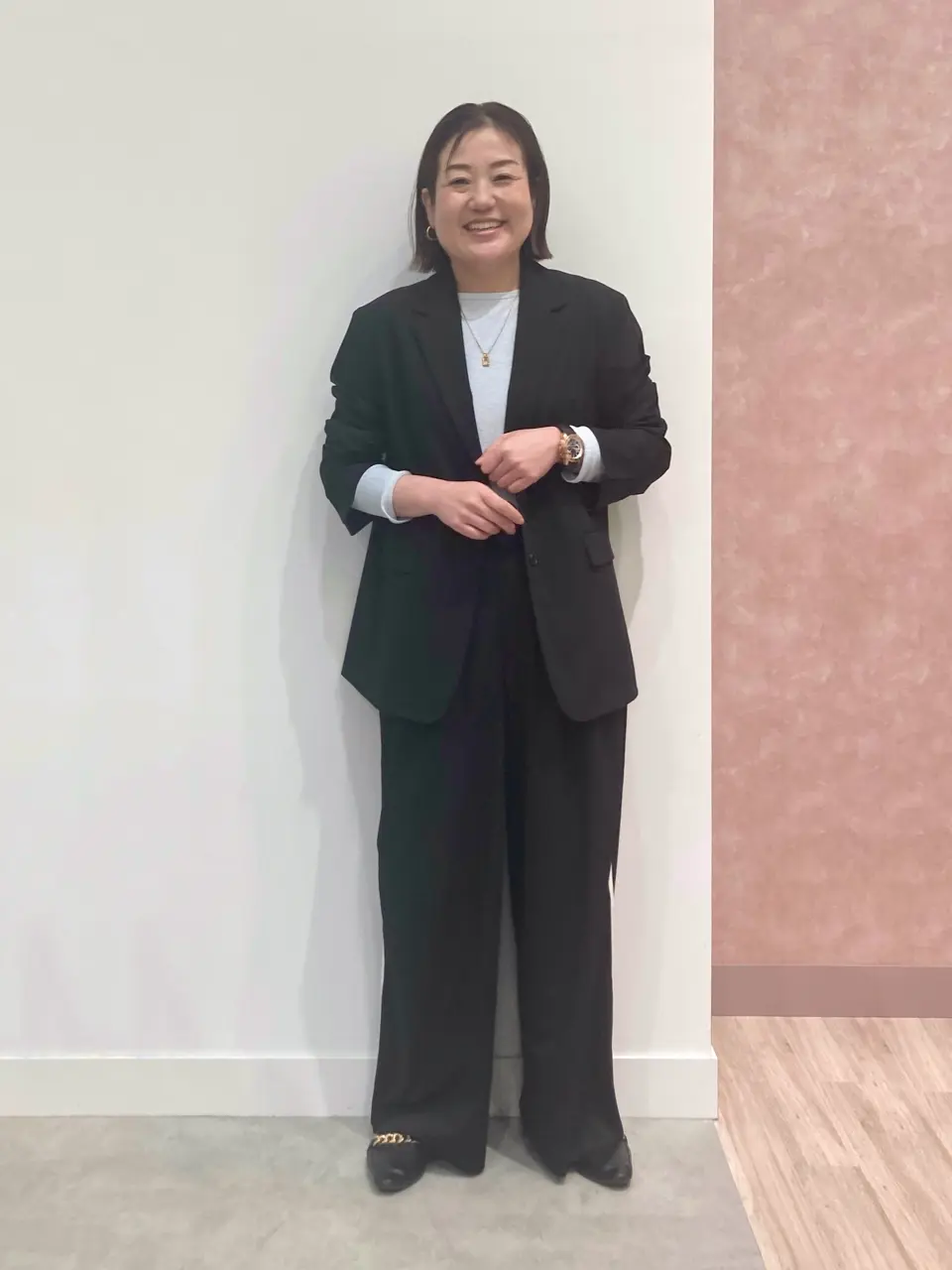 ONWARD CROSSET SELECT 野村 コーディネート画像