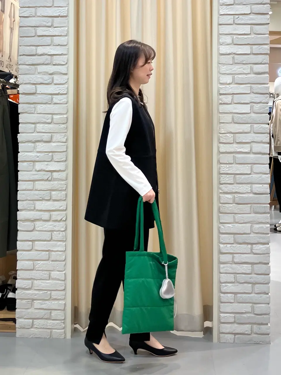 ONWARD CROSSET SELECT 檀 コーディネート画像