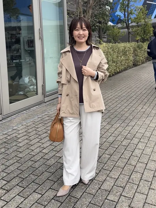 ONWARD CROSSET SELECT フジコ コーディネート画像