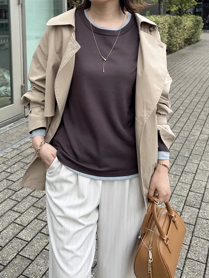 ONWARD CROSSET SELECT フジコ コーディネート画像