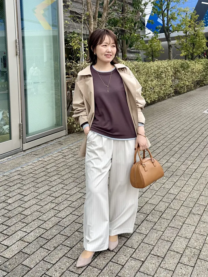 ONWARD CROSSET SELECT フジコ コーディネート画像