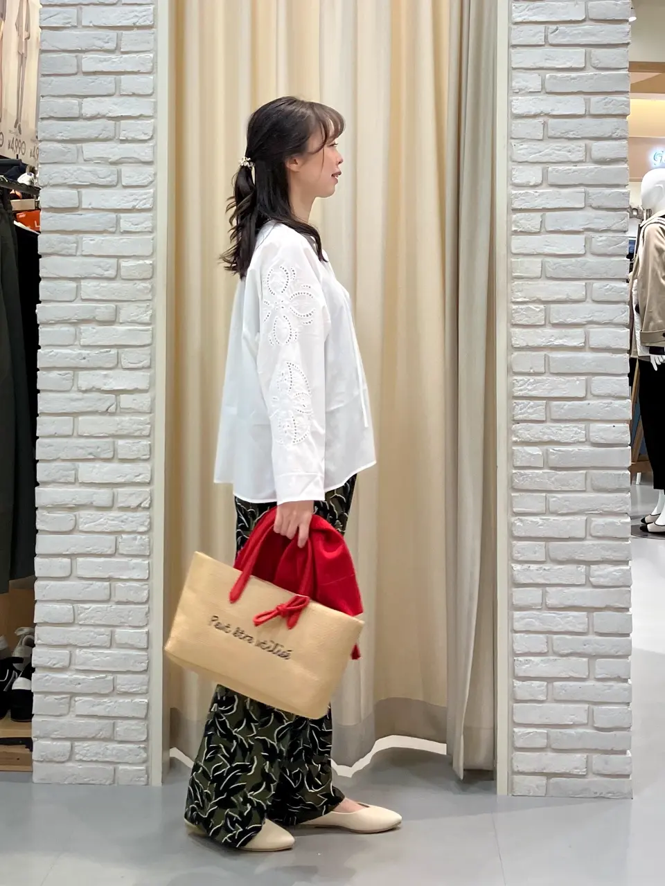 ONWARD CROSSET SELECT 檀 コーディネート画像