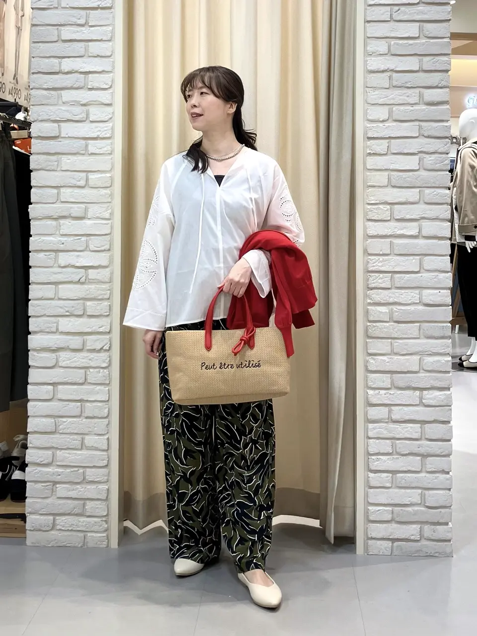 ONWARD CROSSET SELECT 檀 コーディネート画像