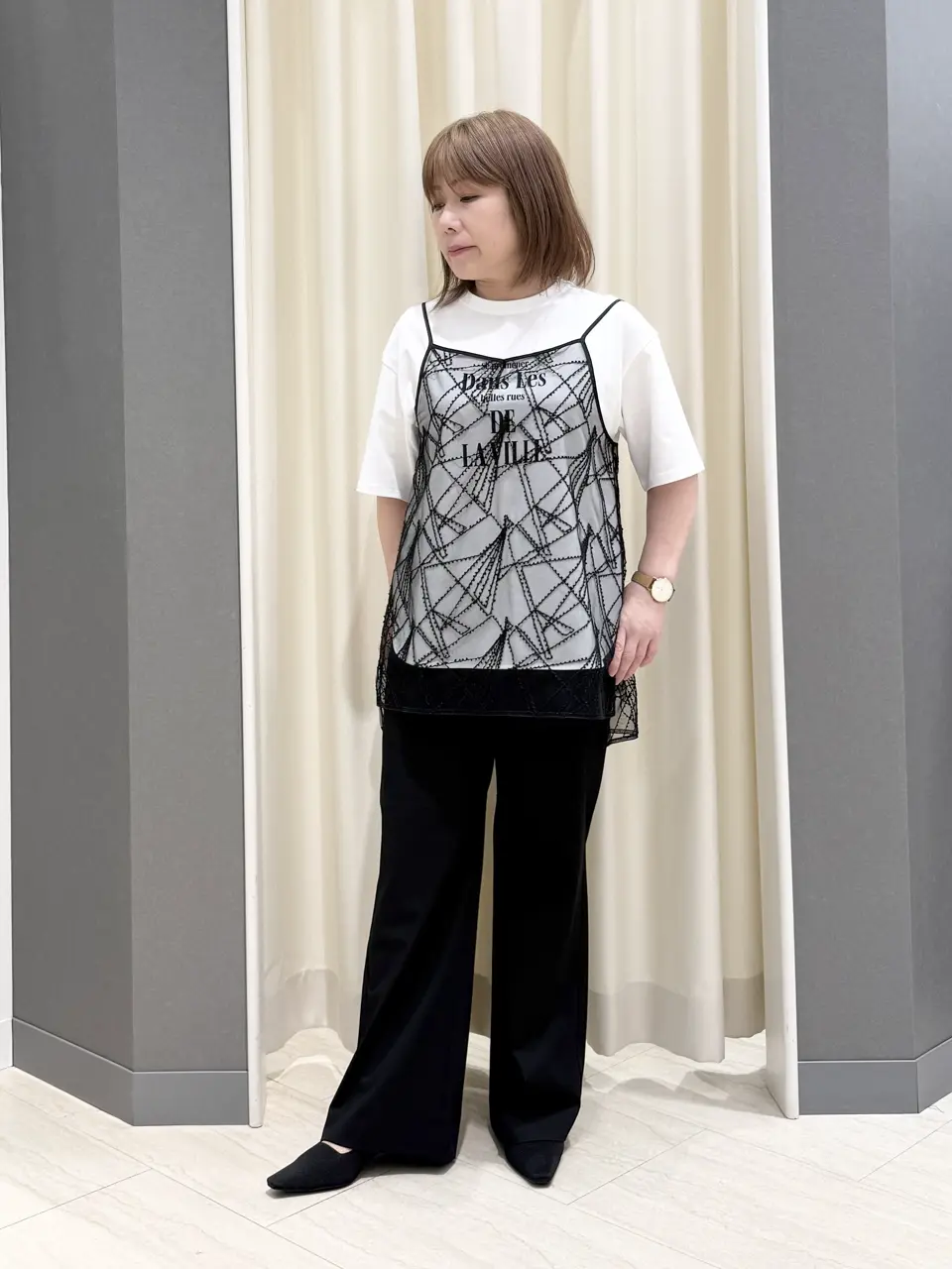 ONWARD CROSSET SELECT 吉田 コーディネート画像