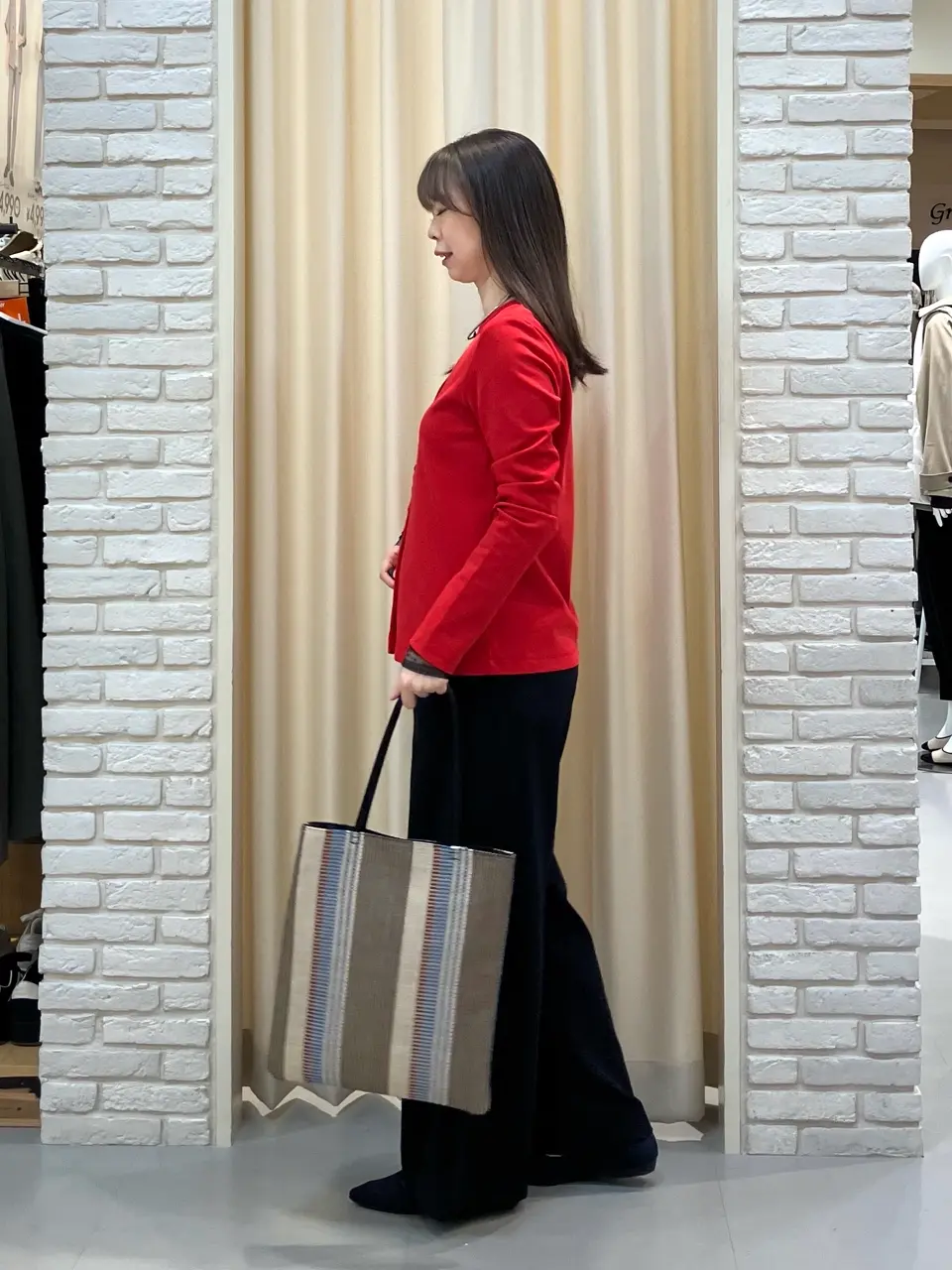 ONWARD CROSSET SELECT 檀 コーディネート画像