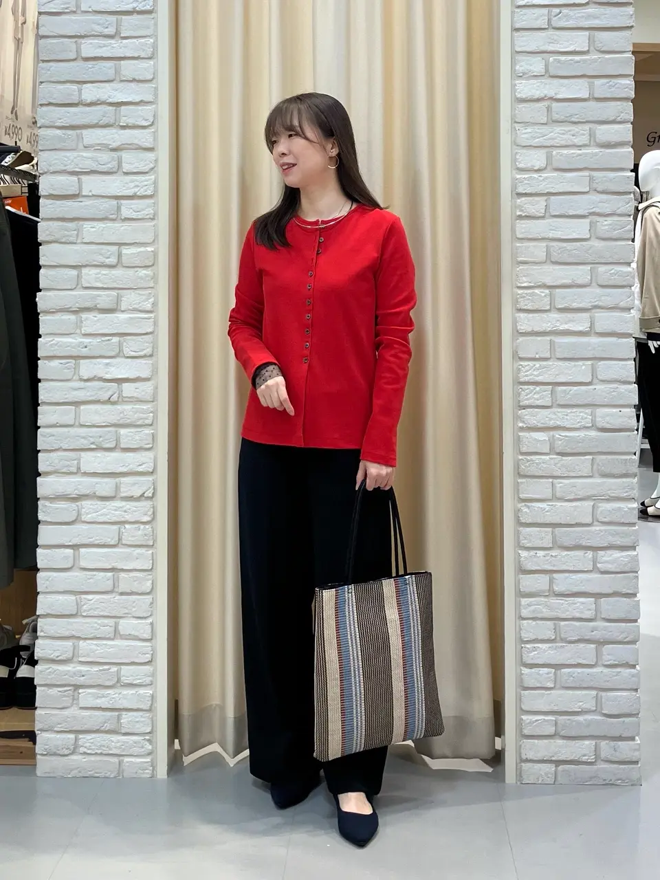  檀 コーディネート画像