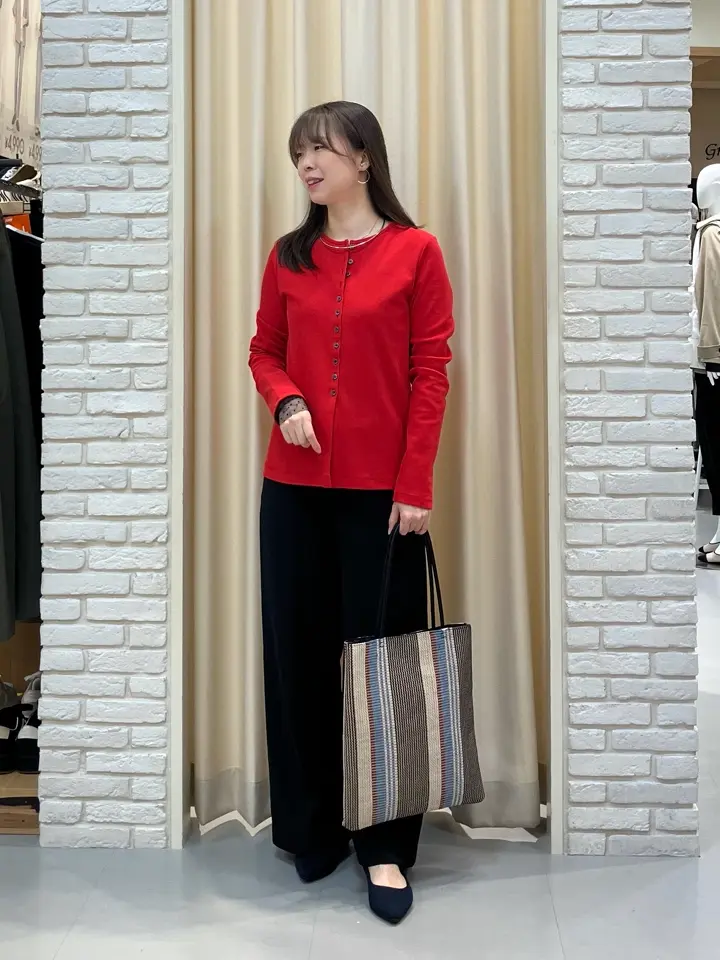 ONWARD CROSSET SELECT 檀 コーディネート画像