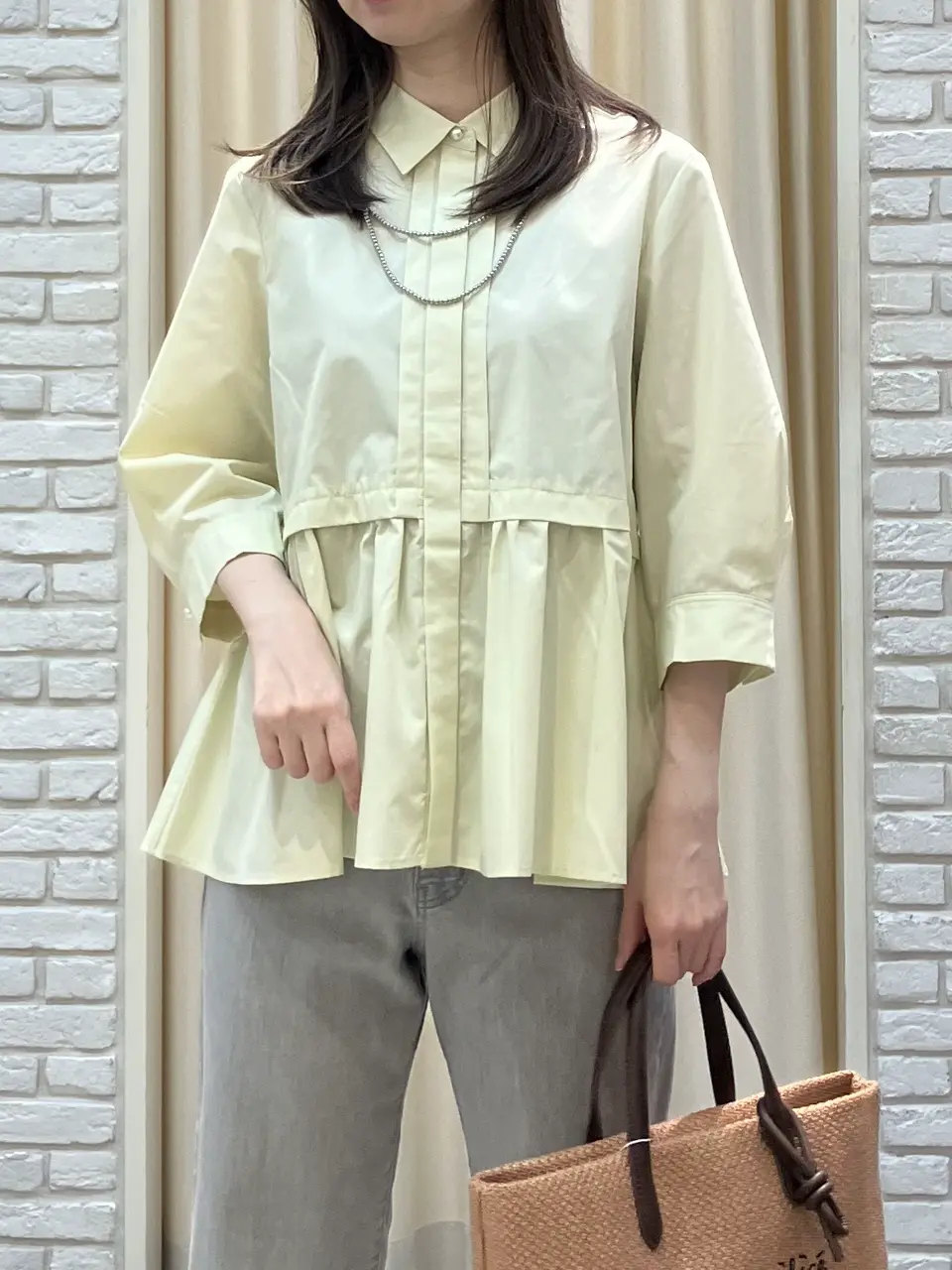 ONWARD CROSSET SELECT 檀 コーディネート画像