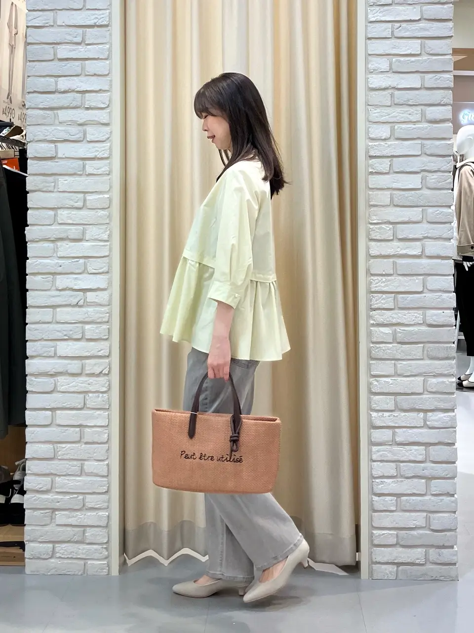 ONWARD CROSSET SELECT 檀 コーディネート画像