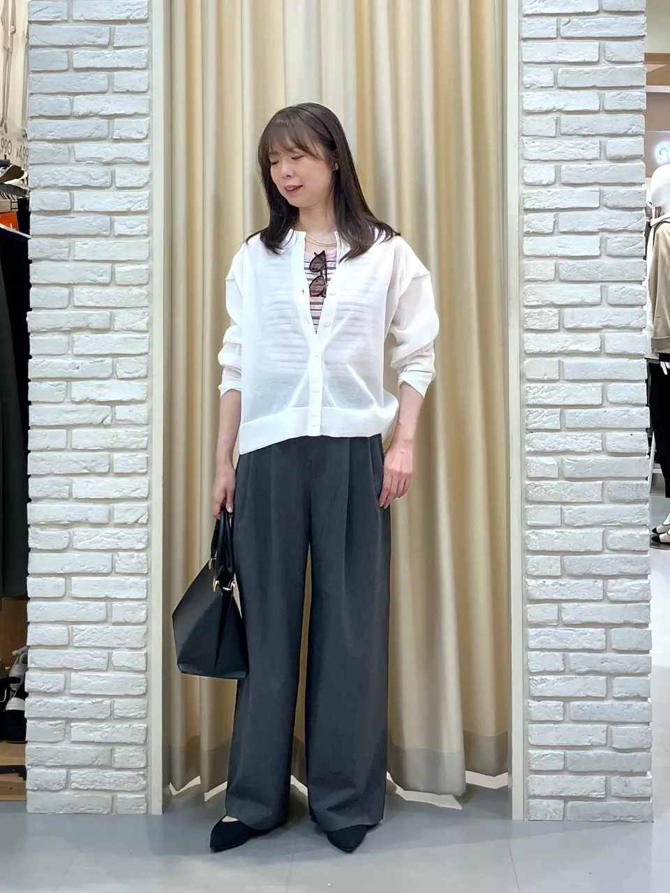 ONWARD CROSSET SELECT 檀 コーディネート画像