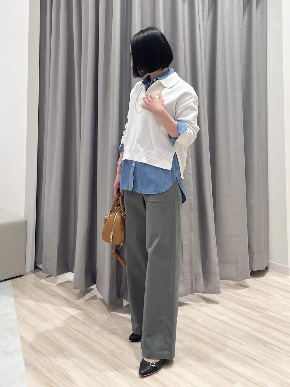 ONWARD CROSSET SELECT MIKA コーディネート画像