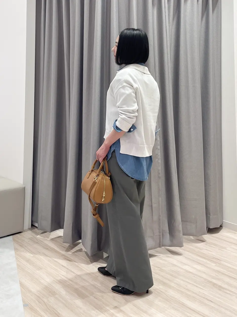 ONWARD CROSSET SELECT MIKA コーディネート画像