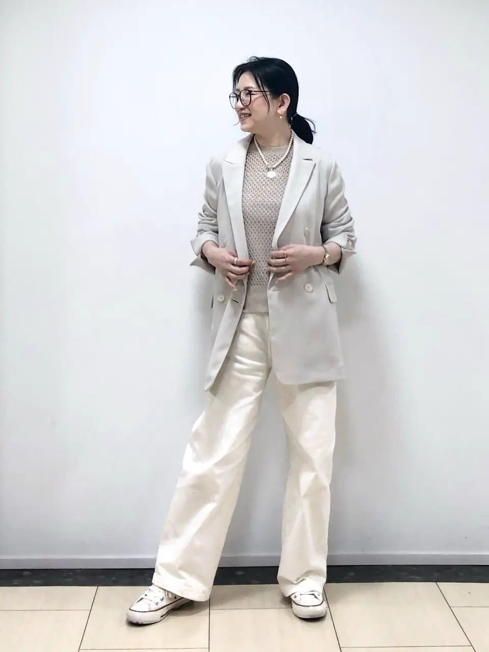 ONWARD CROSSET SELECT 横松 コーディネート画像