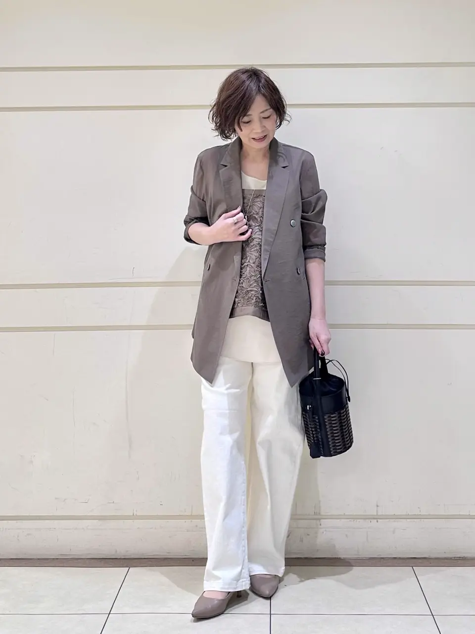 ONWARD CROSSET SELECT maruri コーディネート画像