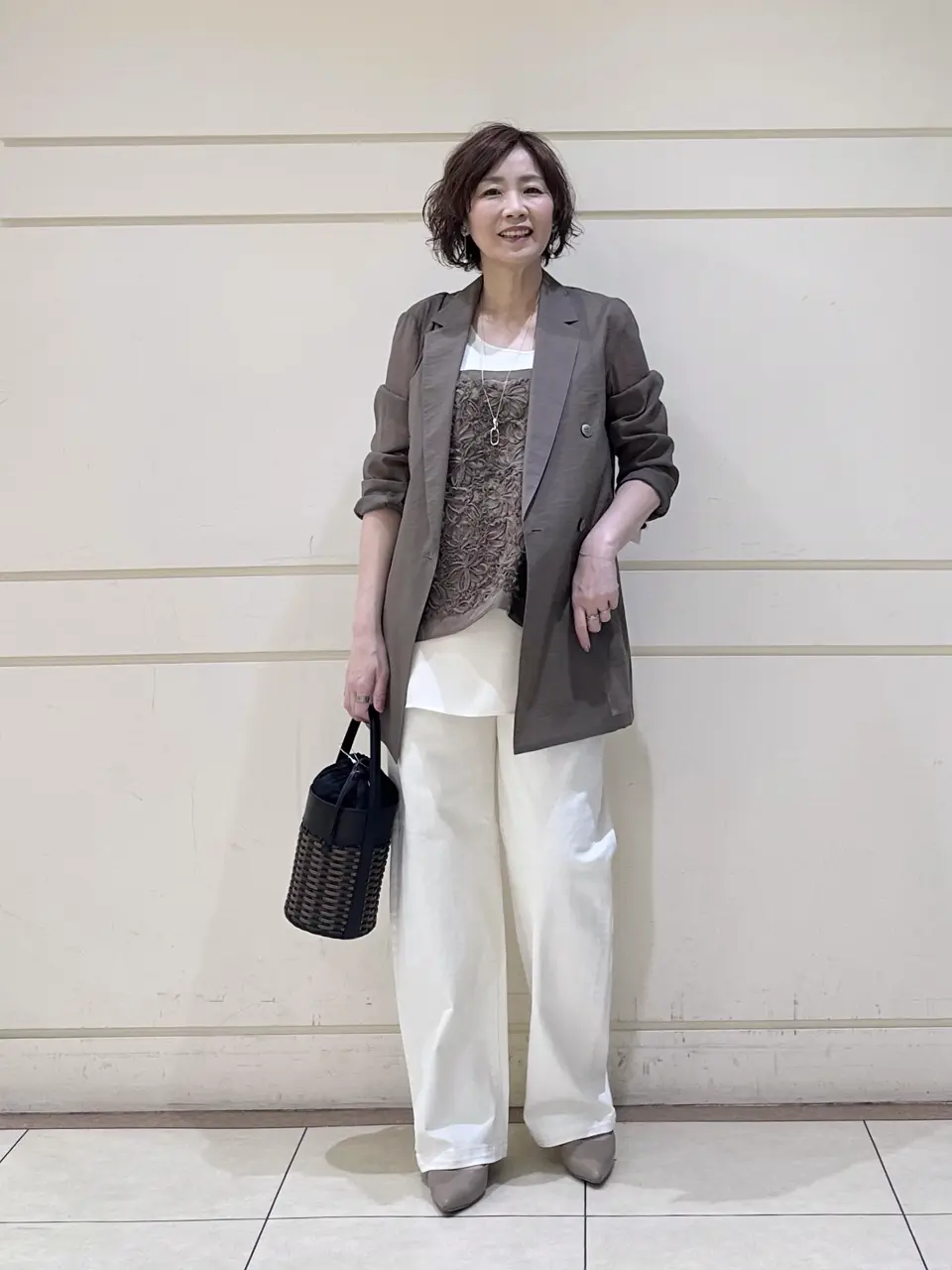 ONWARD CROSSET SELECT maruri コーディネート画像