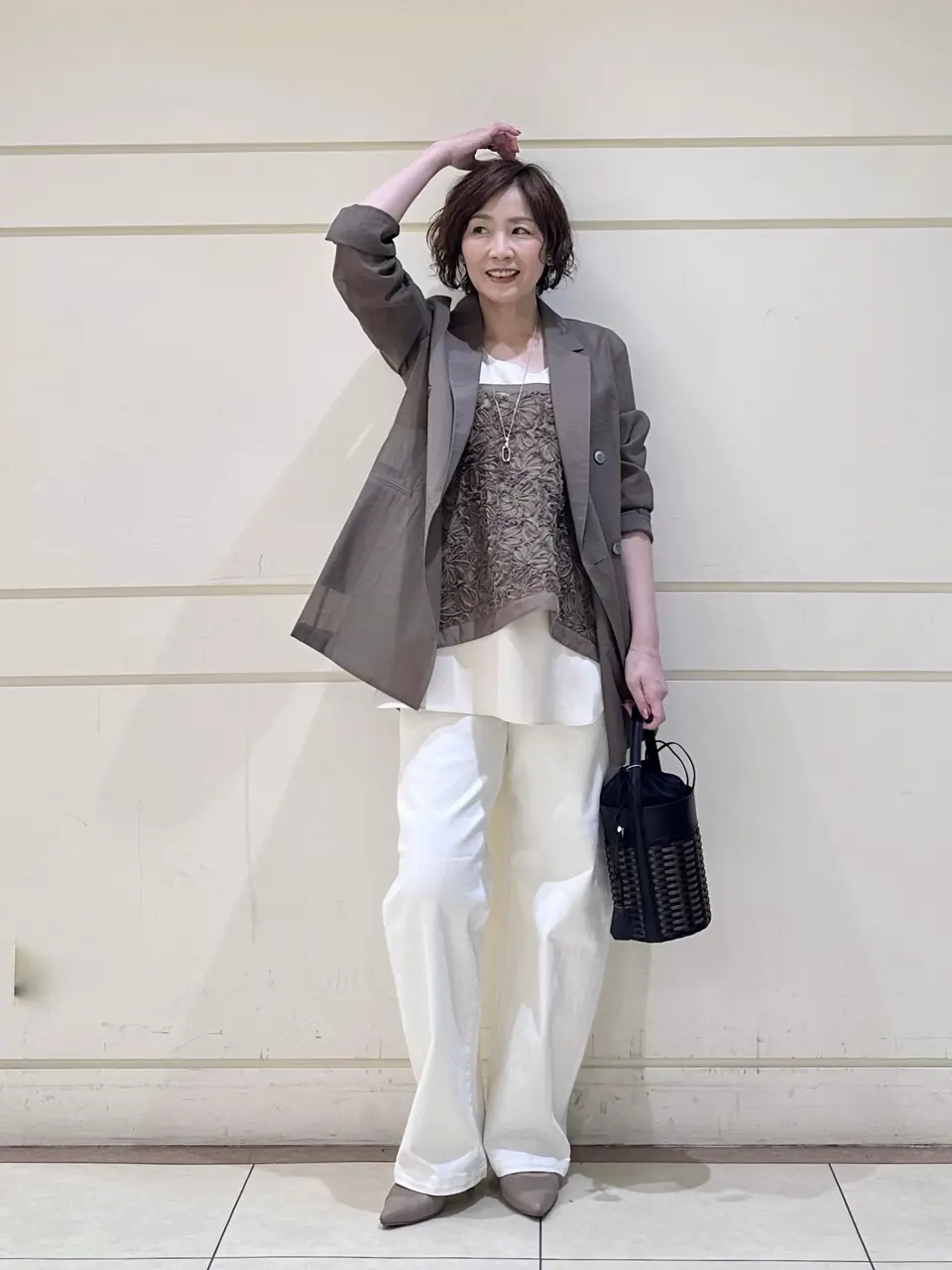 ONWARD CROSSET SELECT maruri コーディネート画像