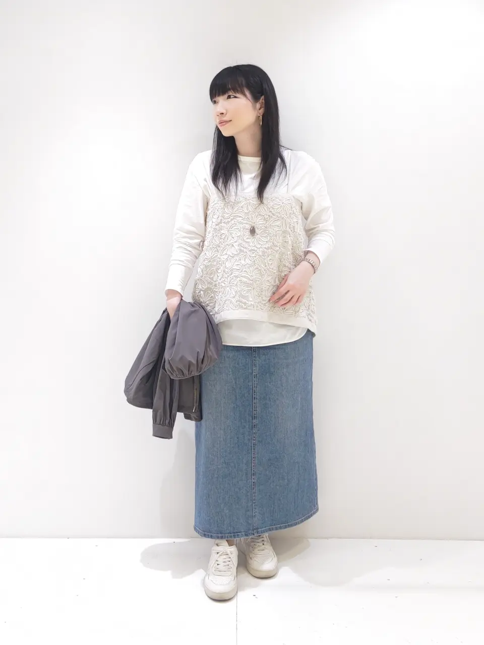 ONWARD CROSSET SELECT 福田 コーディネート画像