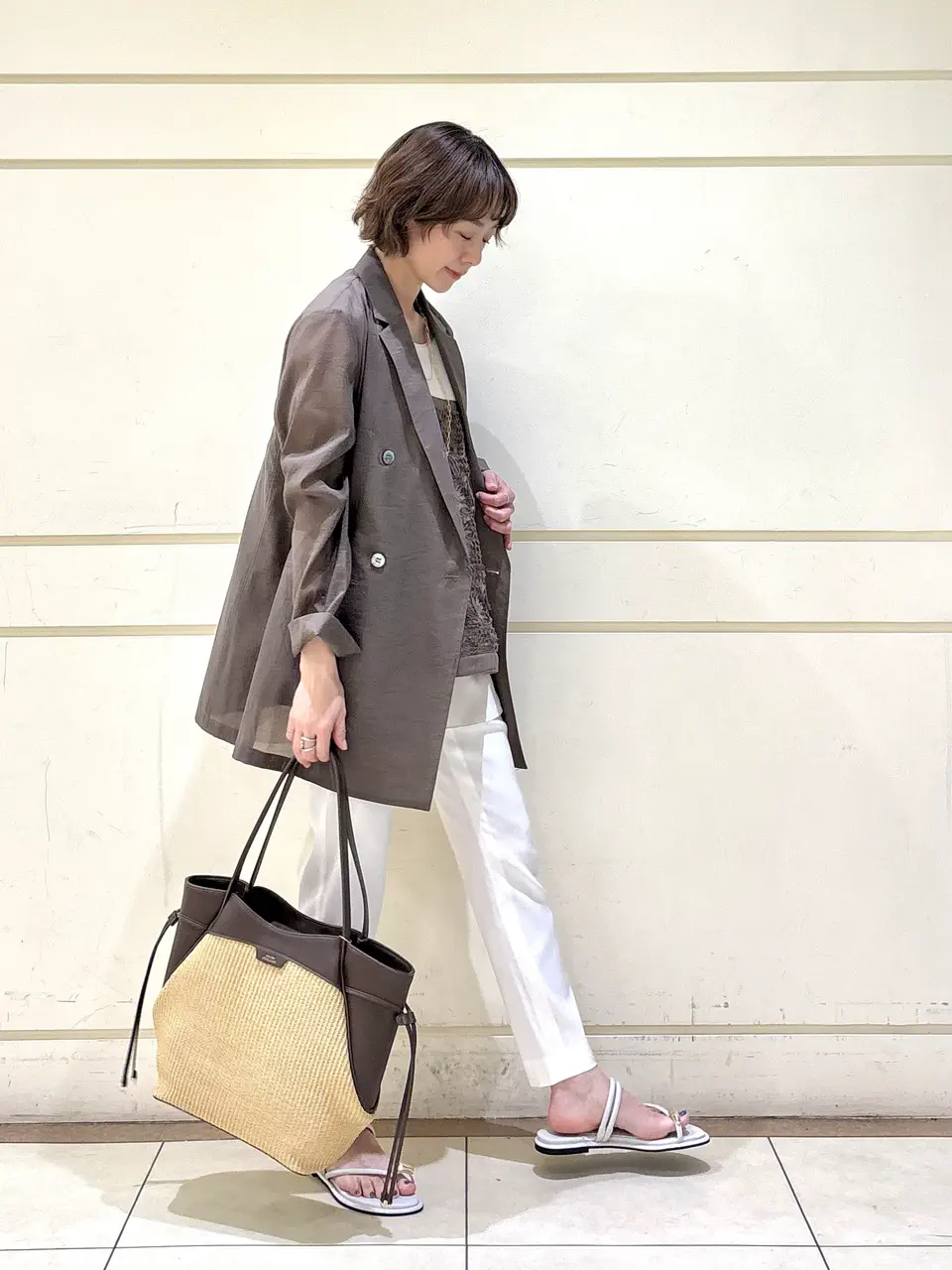 ONWARD CROSSET SELECT スタッフ コーディネート画像