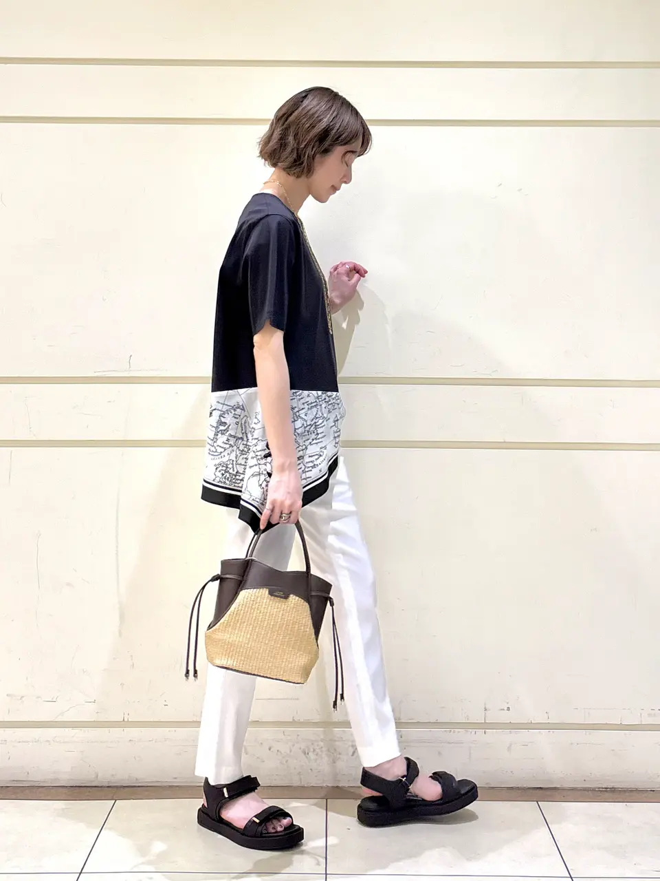 ONWARD CROSSET SELECT スタッフ コーディネート画像