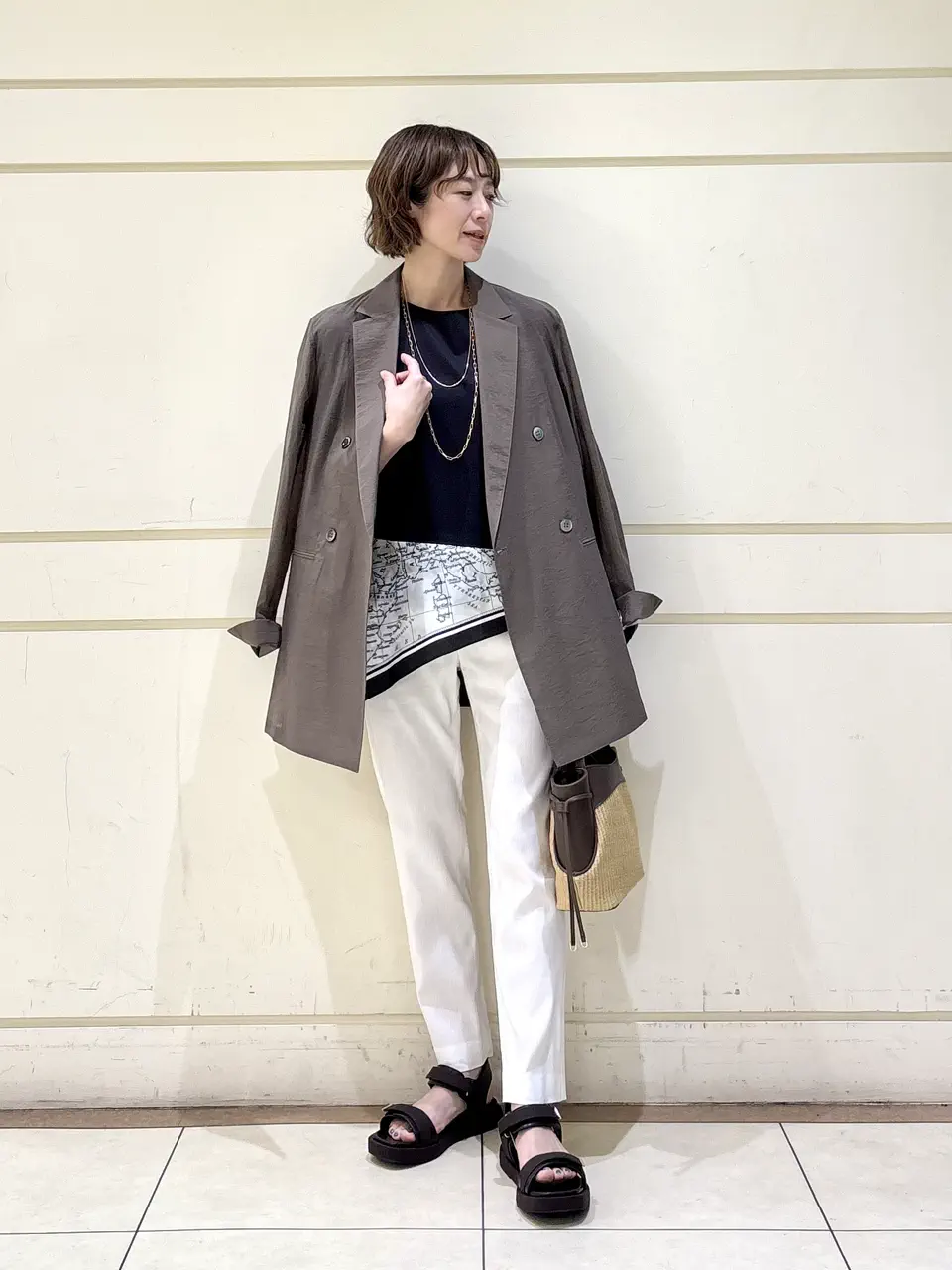 ONWARD CROSSET SELECT スタッフ コーディネート画像