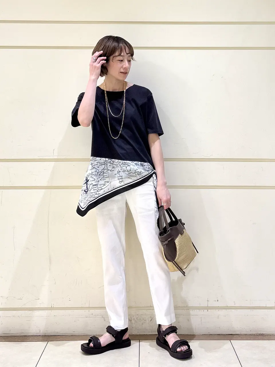 ONWARD CROSSET SELECT スタッフ コーディネート画像