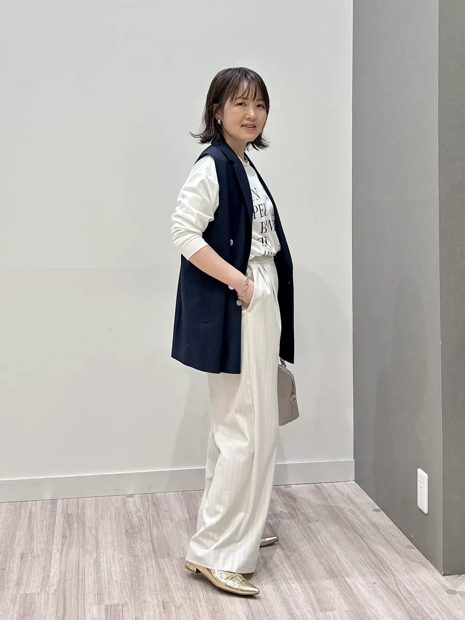 ONWARD CROSSET SELECT フジコ コーディネート画像