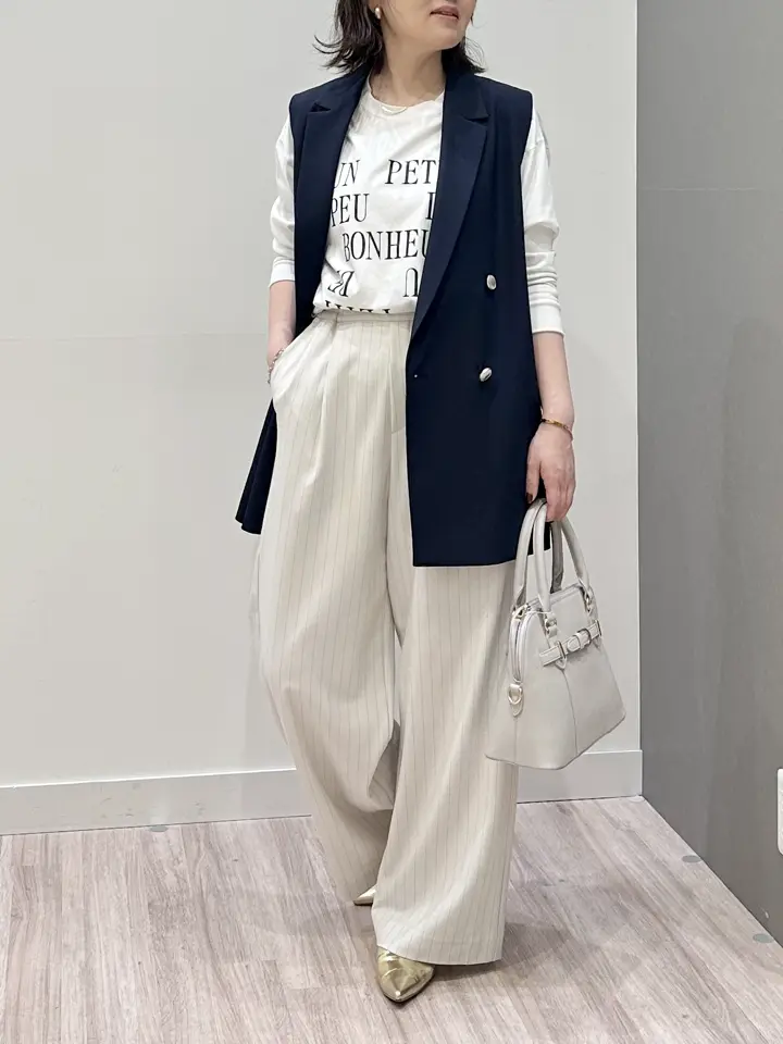 ONWARD CROSSET SELECT フジコ コーディネート画像