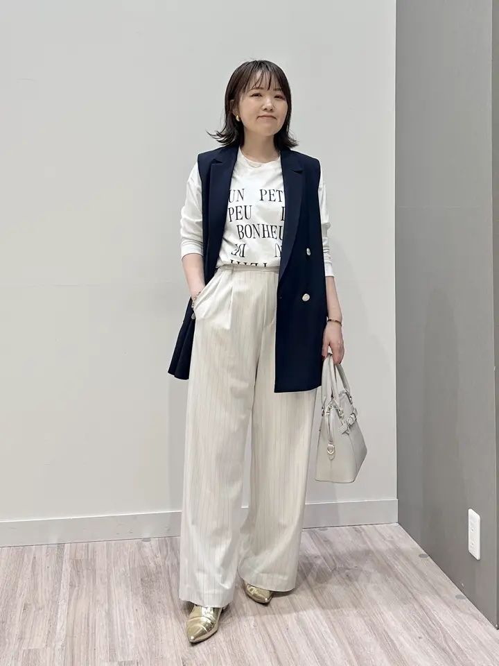 ONWARD CROSSET SELECT フジコ コーディネート画像