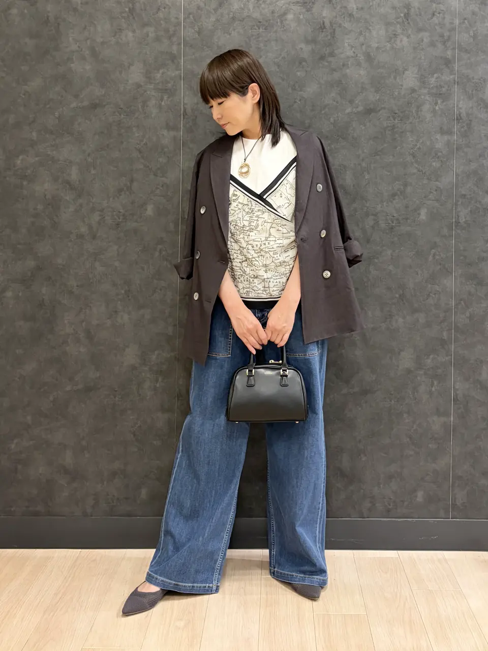 ONWARD CROSSET SELECT 金澤 コーディネート画像