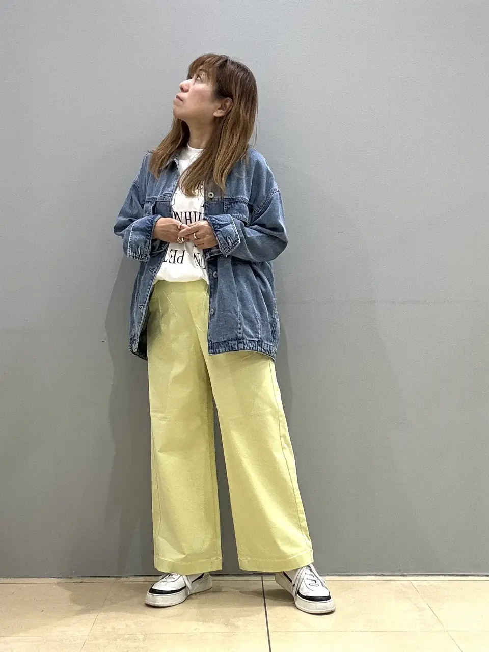 ONWARD CROSSET SELECT J.D コーディネート画像