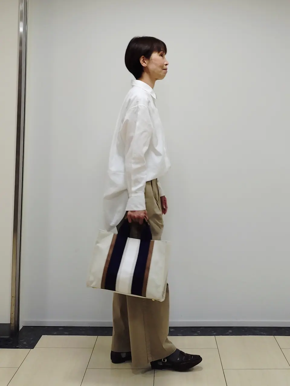 ONWARD CROSSET SELECT 宗田 コーディネート画像