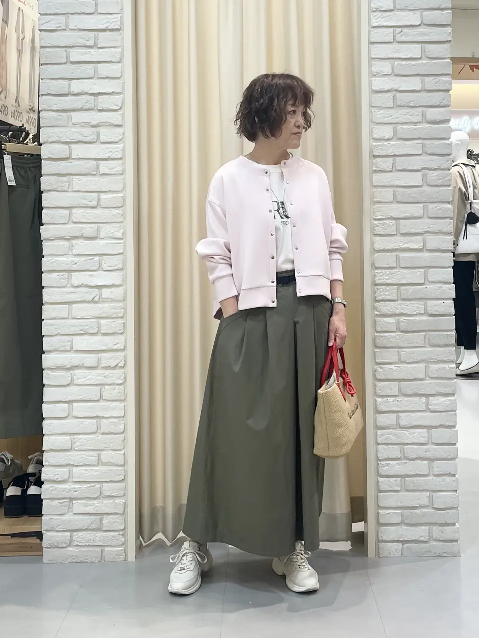 ONWARD CROSSET SELECT TSUKI コーディネート画像