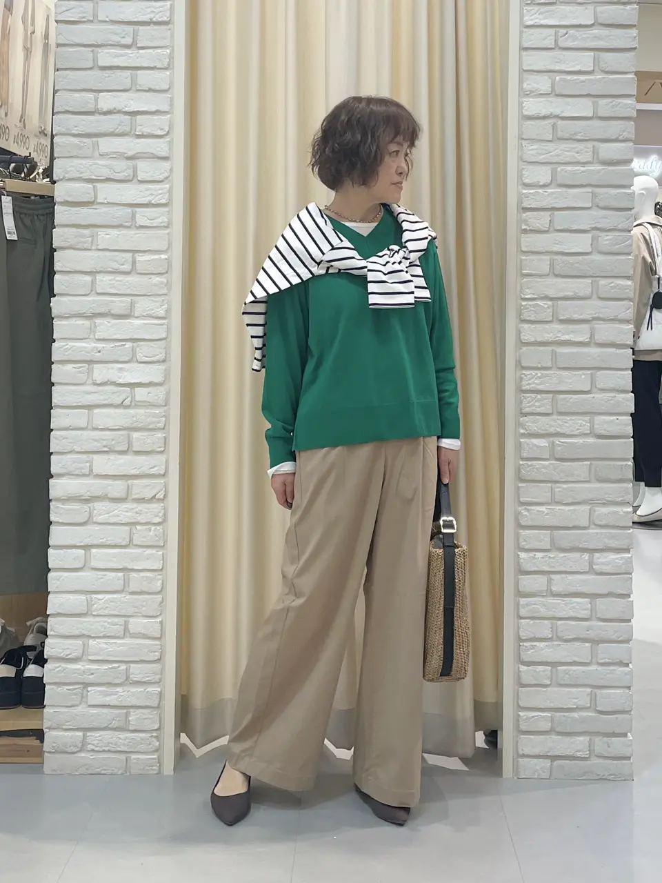 ONWARD CROSSET SELECT TSUKI コーディネート画像