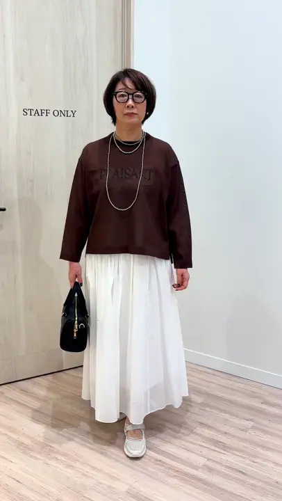 ONWARD CROSSET SELECT 長尾 コーディネート画像