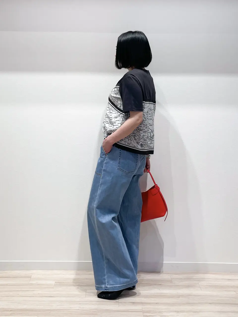 ONWARD CROSSET SELECT MIKA コーディネート画像