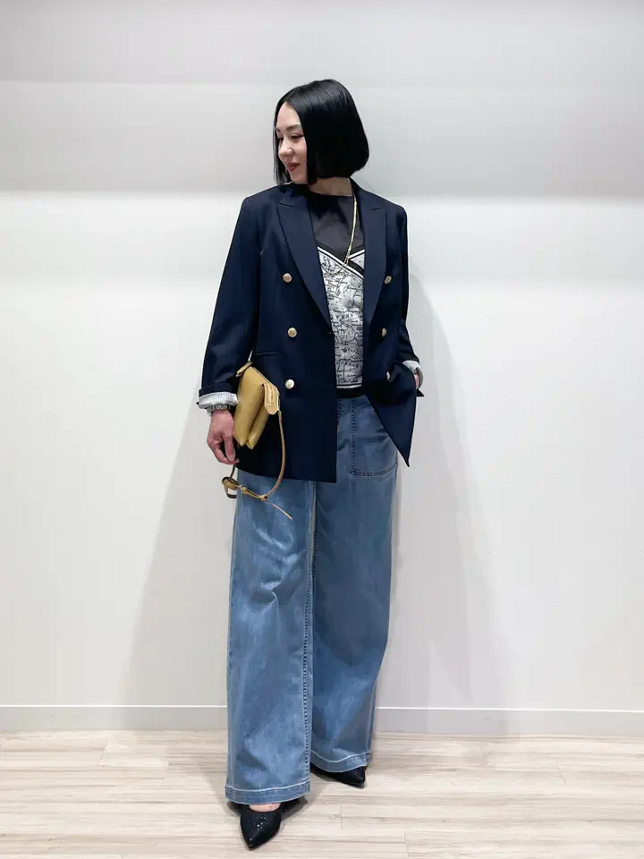 ONWARD CROSSET SELECT MIKA コーディネート画像