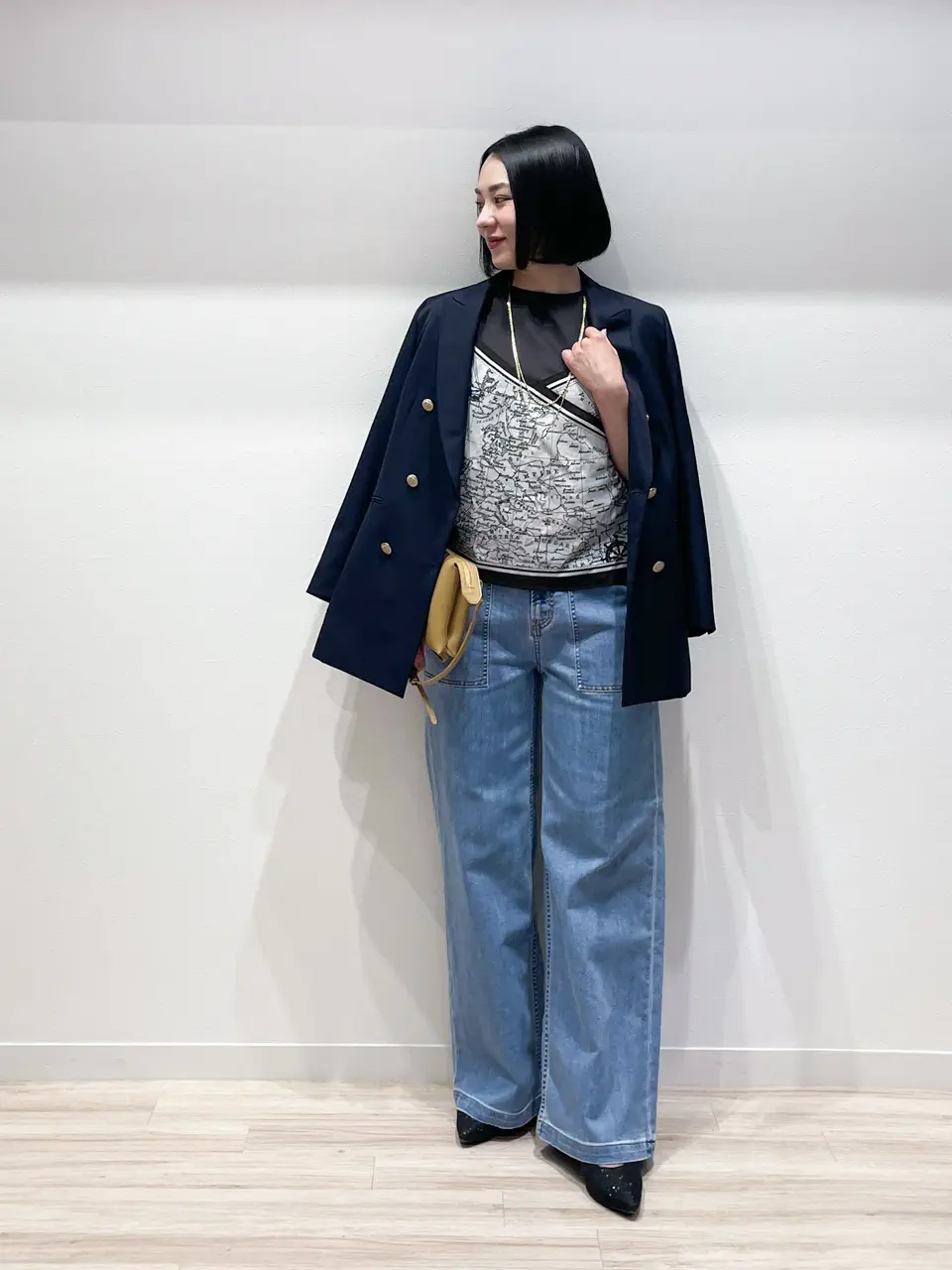 ONWARD CROSSET SELECT MIKA コーディネート画像