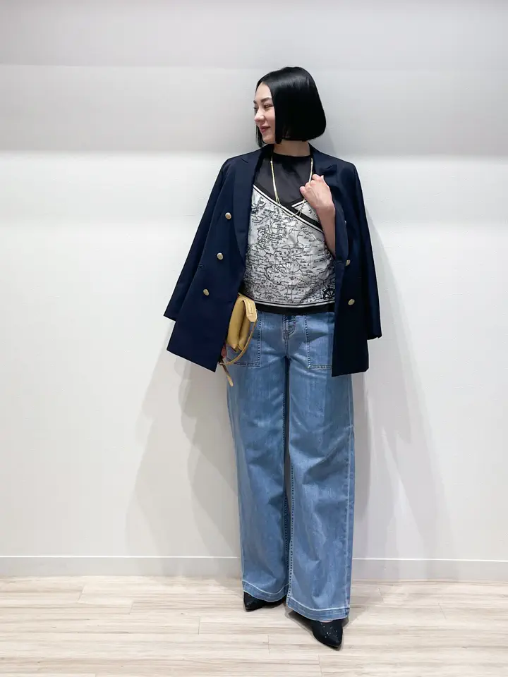 ONWARD CROSSET SELECT MIKA コーディネート画像