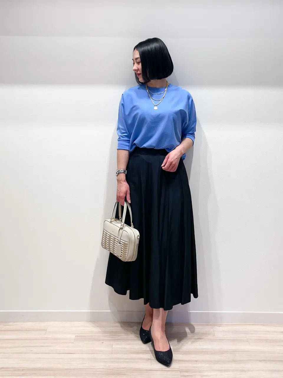 ONWARD CROSSET SELECT MIKA コーディネート画像