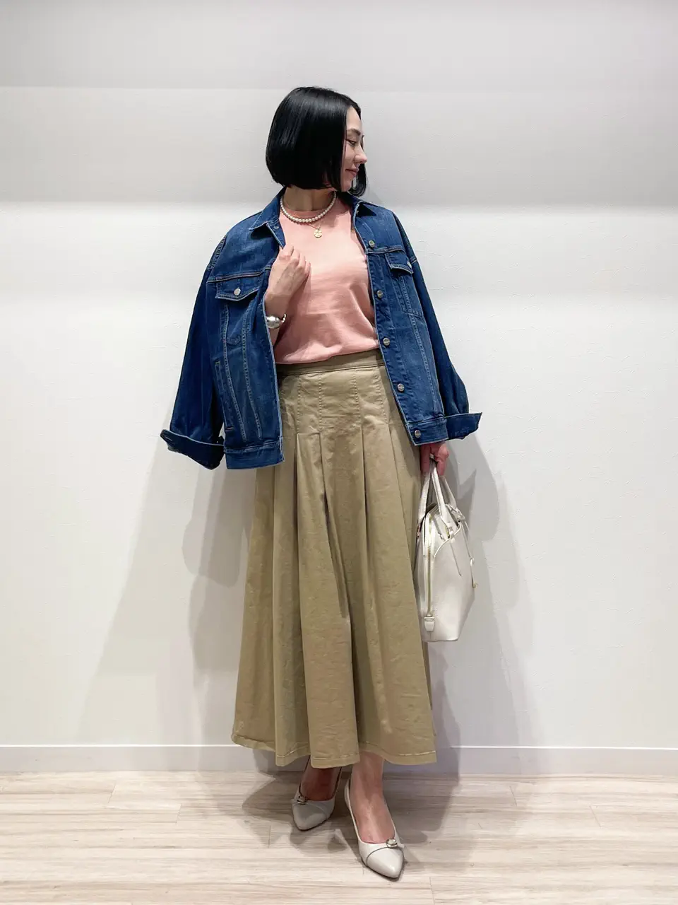 ONWARD CROSSET SELECT MIKA コーディネート画像